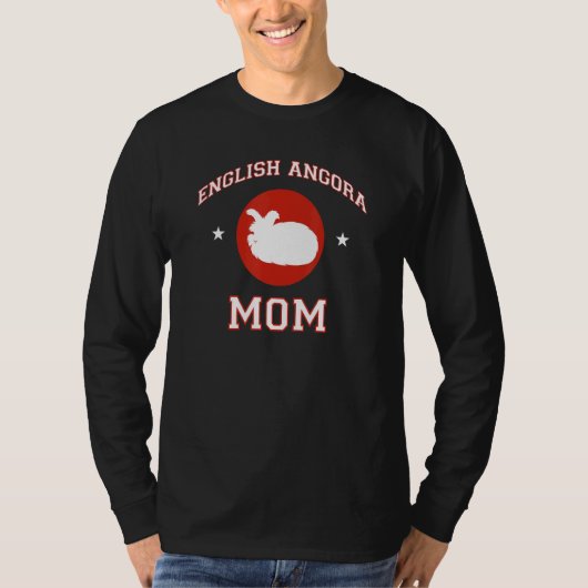 T-shirt Anglais Angora Rabbit Maman (Devant)