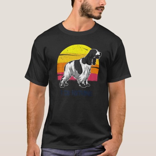 T-shirt Anglais Cocker Spaniel Chien race 23 (Devant)