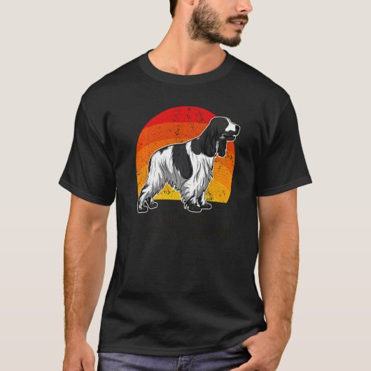 T-shirt Anglais Cocker Spaniel Chien race 75 (Devant)