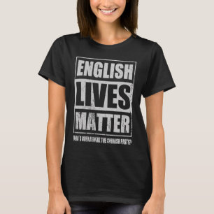 T-shirt Anglais Cornouailles Pâté Bridie Cuisine Britanniq