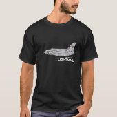 T-shirt Anglais Éclair Électrique 111 Sqd Raf (Devant)
