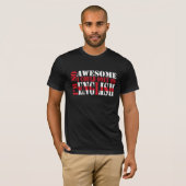 T-shirt Anglais et génial (Devant entier)