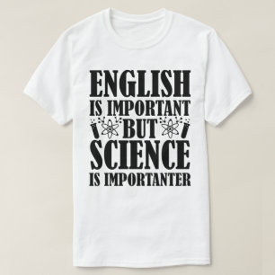 T-shirt Anglais Important Mais Citation De Professeur De S