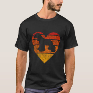 T-shirt Anglais Springer Cocker Spaniel Spaniel Chien Retr
