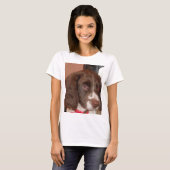 T-shirt Anglais_Springer_Espagnol lw chiot (Devant entier)