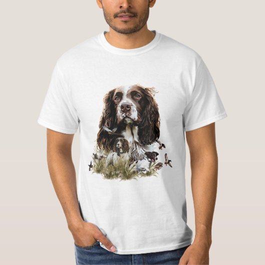 T-shirt Anglais Springer Spaniel (Devant)