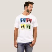 T-shirt Anglais Springer Spaniel Pop (Devant entier)