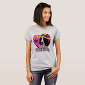 T-shirt anglais Springer Spaniel Valentines Day (Devant entier)