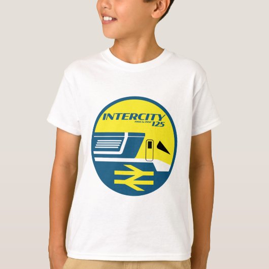 T-shirt Anglais Train Intercity Classic (Devant)