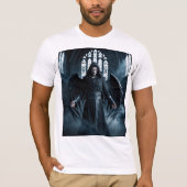 T-shirt Angle foncé avec bord (Devant)