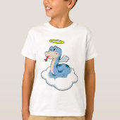 T-shirt Angle nuage serpent (Devant)