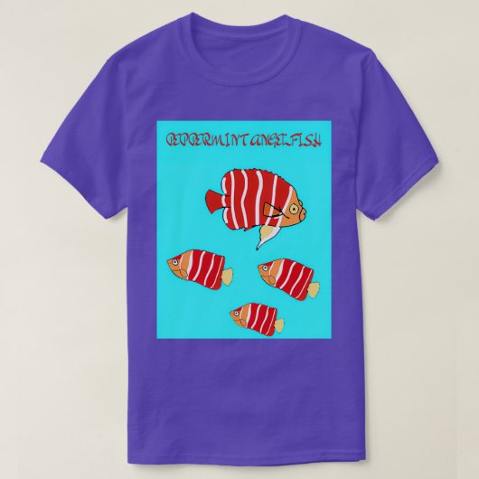 T-SHIRT ANGLEFISH DE PEPPERMINT (Design devant)