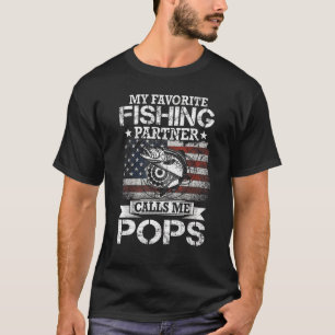 T-shirt Angler I Mon Partenaire De Pêche Préféré Me Appell