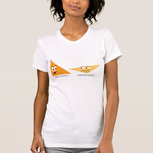 T-shirt Angles droits (Devant)