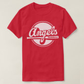T-shirt Angles jusqu'à chauve-souris (Design devant)