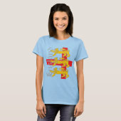 T-shirt Angleterre 2010 (Devant entier)