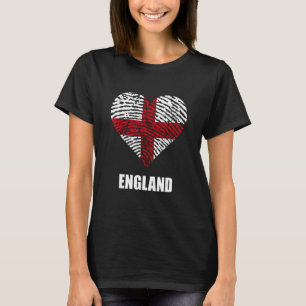 T-shirt Angleterre Coeur Thumbmark St George's Cross Franç