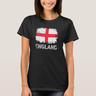 T-shirt Angleterre Drapeau britannique Costume souvenir Lo