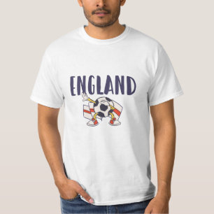 T-shirt Angleterre Fan Shirt Anglais Drapeau