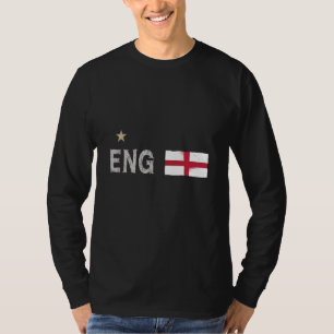 T-shirt Angleterre Fan Shirt Anglais Drapeau