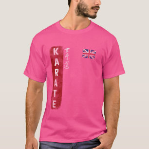 T-shirt Angleterre Karaté anglais drapeau Royaume-Uni Kyok