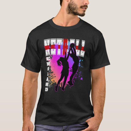 T-shirt Angleterre Netball (Devant)