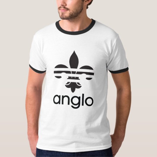 T-shirt "anglo" de sonnerie (Devant)