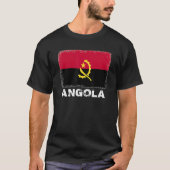 T-shirt Angola Drapeau soutien peuple angolais Femmes Homm (Devant)
