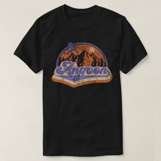 T-shirt Angoon, Alaska (Design devant)