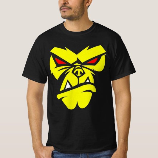 T-SHIRT ANGRY APE  (Devant)