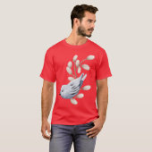 T-shirt Angry Blue Bird amis (Devant entier)