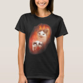 T-shirt Angry Cat Meme Funny Silly Cat Kitten Lover Humor (Devant)