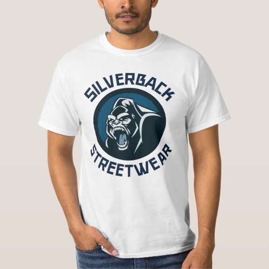 T-shirt angry gorilla (Devant)
