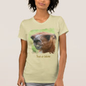 T-shirt Angry Llama Face Personalized (Devant)