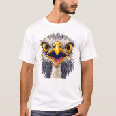 T-Shirt Angry Ostrich Unisex (Devant)