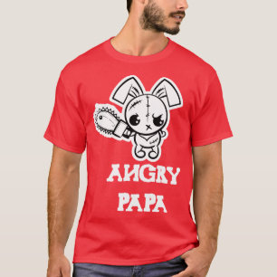 T-shirt Angry Papa Voo Bunny 1