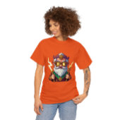 T-shirt Angry Pixelated Zeus with steampunk glasses