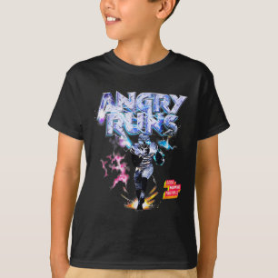 T-shirt Angry Runs Good Morning Football Sport Lover Vinta