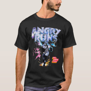 T-shirt Angry Runs Good Morning Football Sport Lover Vinta