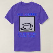 T-shirt Angry Video Game Nerd AVGN Utiliser du café pour r (Design devant)