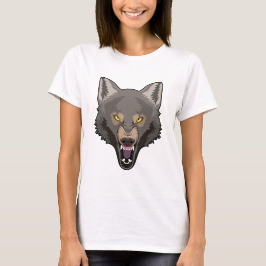 T-shirt Angry Wolf (Devant)
