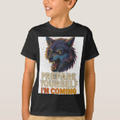 T-shirt Angry Wolf (Devant)