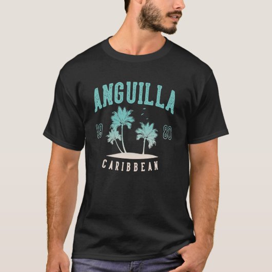 T-shirt Anguilla Caraïbes (Devant)