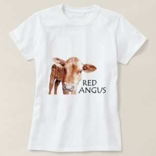 T-shirt Angus rouge