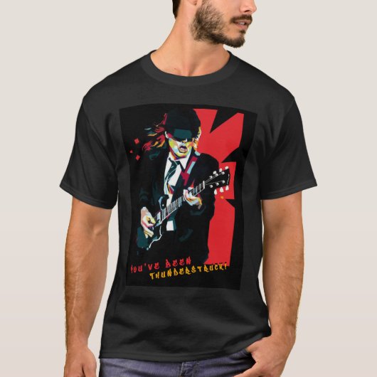 T-shirt Angus Young ACDC Thunderstruck1399png1399 (Devant)