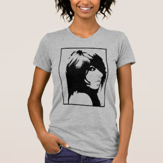 T-shirt Anika en noir et blanc