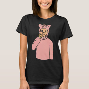 T-shirt Animal Asl Gesture main Sourds Acteurs de perte d'