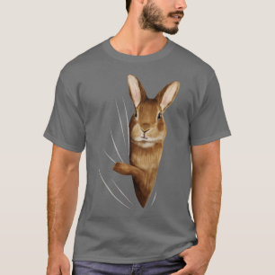T-shirt Animal Bunny Venant de l'intérieur