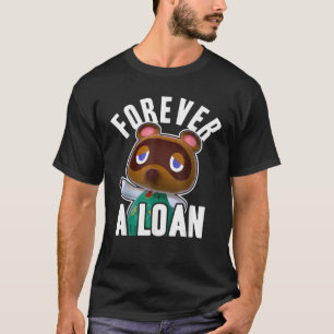 T-shirt Animal Crossant Tom Nook Pour Toujours Un Prêt