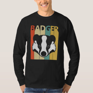 T-shirt Animal de blaireau mou